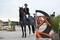 Newlywed Harry Charles returns to competition with a win on a future star